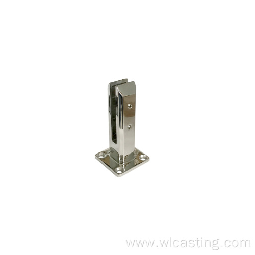 Precision casting stainless steel glass clamp faucet